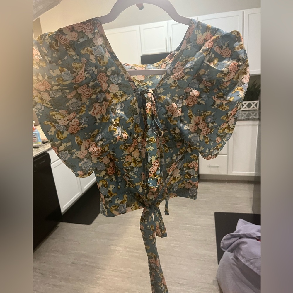 Womens Floral Top
